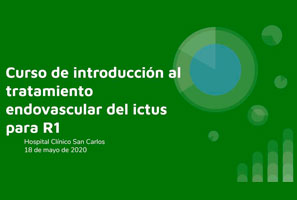 III CURSO DE INTRODUCCION A LA TROMBECTOMIA MECANICA PARA R1